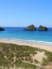 Holywell Bay Beach