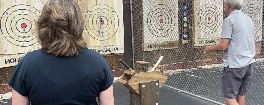 Bury the Hatchet Horsham - Axe Throwing