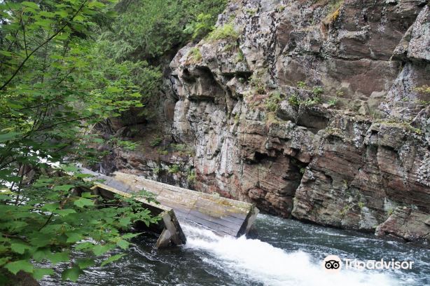 Hawk Lake Log Chute