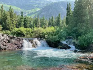 Red Rock Falls, Glacier National Park