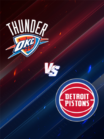 Detroit Pistons at Oklahoma City Thunder | Oklahoma City