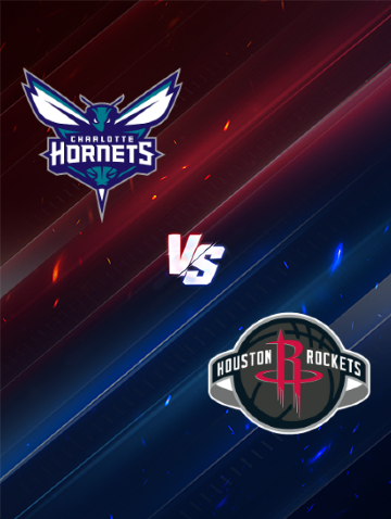 Houston Rockets at Charlotte Hornets | null