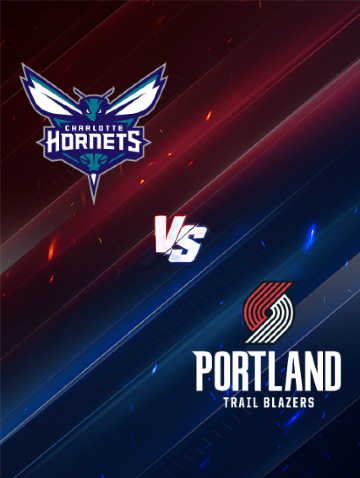 Portland Trail Blazers at Charlotte Hornets | null