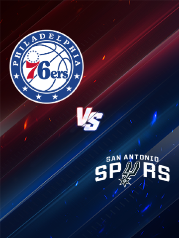 San Antonio Spurs at Philadelphia 76ers | Philadelphia