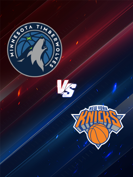 NBA常規賽：明尼蘇達灰狼 VS 紐約尼克隊 | 明尼阿波利斯