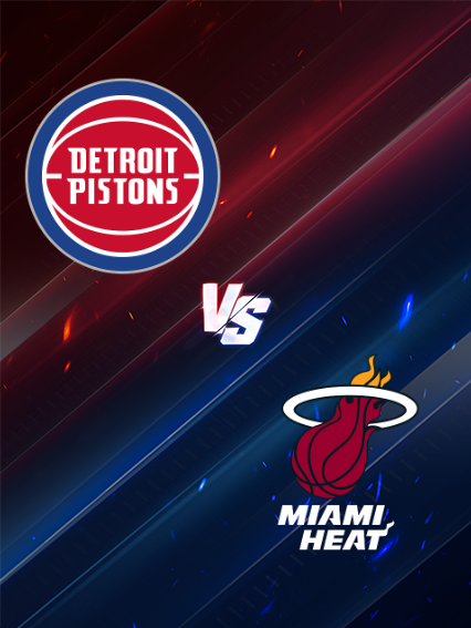 Miami Heat at Detroit Pistons | Detroit