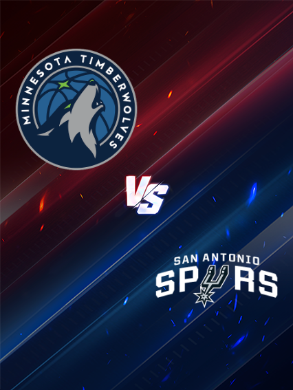 San Antonio Spurs at Minnesota Timberwolves | Minneapolis