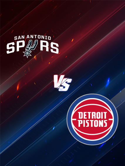 Detroit Pistons at San Antonio Spurs | San Antonio