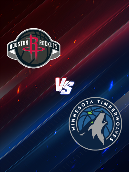 Minnesota Timberwolves at Houston Rockets | Houston