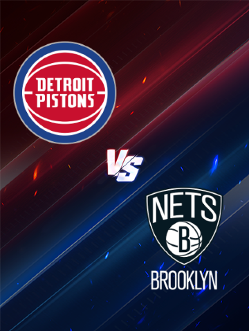 Brooklyn Nets at Detroit Pistons | Detroit