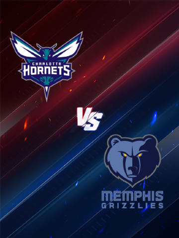 NBA常規賽：夏洛特黃蜂 VS 曼斐斯灰熊 | null