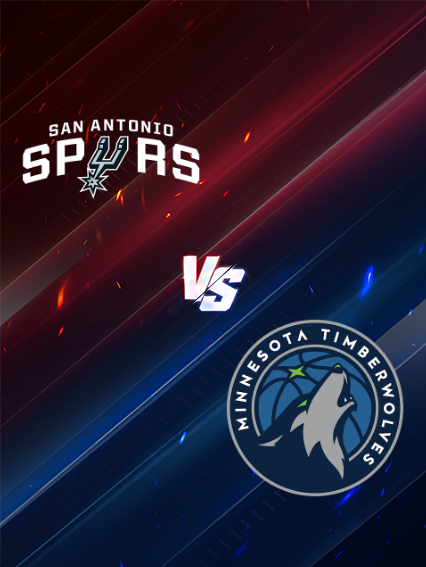 Minnesota Timberwolves at San Antonio Spurs | San Antonio