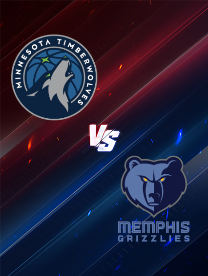 NBA常規賽：明尼蘇達灰狼 VS 曼斐斯灰熊 | 明尼阿波利斯