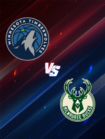 Milwaukee Bucks at Minnesota Timberwolves | Minneapolis