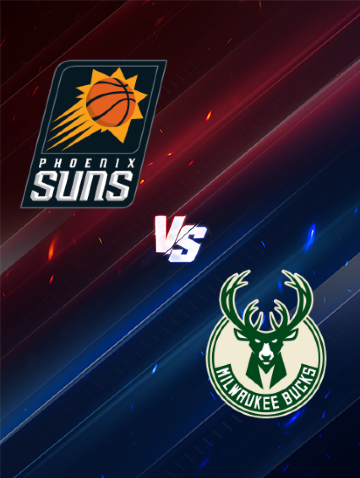 NBA常規賽：鳳凰城太陽 VS 密爾瓦基公鹿 | 鳳凰城