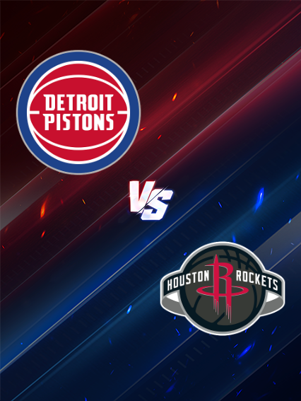 Houston Rockets at Detroit Pistons | Detroit