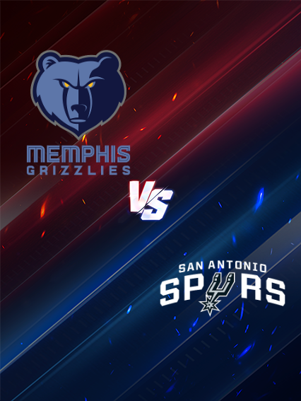 NBA常規賽：曼斐斯灰熊 VS 聖安東尼奧馬刺 | 孟菲斯