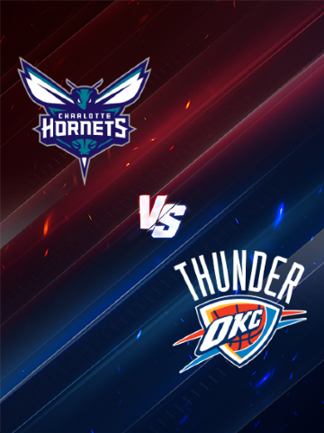 Oklahoma City Thunder at Charlotte Hornets | Charlotte