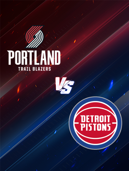 NBA常規賽：波特蘭拓荒者 VS 底特律活塞 | 波特蘭