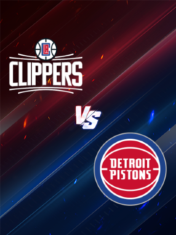 Detroit Pistons at Los Angeles Clippers | Inglewood