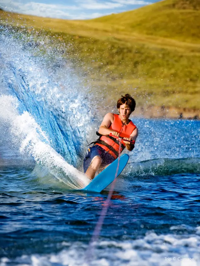 Surfing in Mauritius