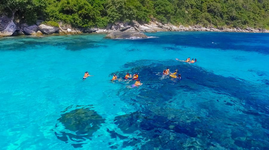 泰國布吉皇帝島+小皇帝島體驗潛水水肺潛水1天【大小皇帝島｜新手0基礎深潛｜專業船潛｜中/英文專業教練】