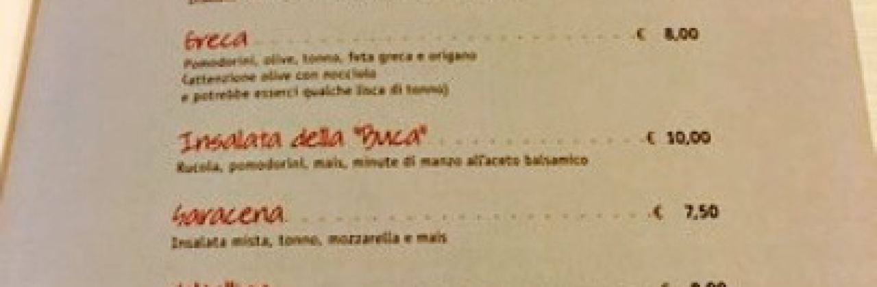 Pizzeria La Buca
