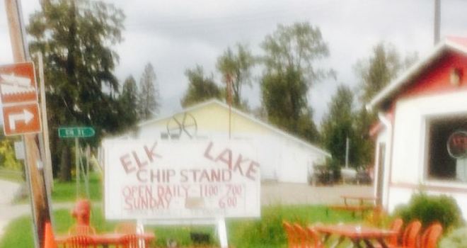 Elk Lake Chip Stand