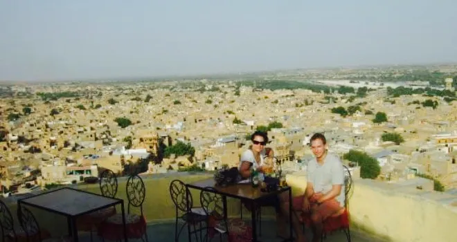 The Panorama jaisalmer cafe restaurant