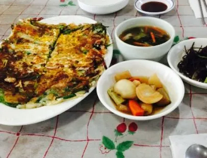 Famous Dongrae Sping Onion Pancake