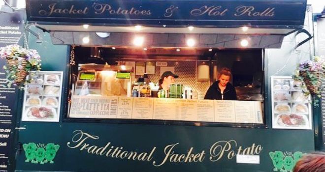 Traditional Jacket Potato Wagon
