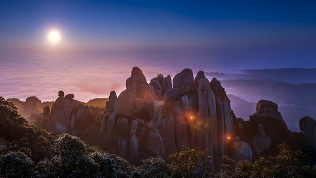 Baiyun Temple - Moxiao Peak Scenic Area