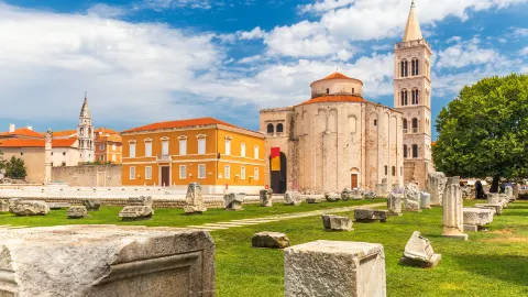 Church of St. Donatus attraction in Zadar