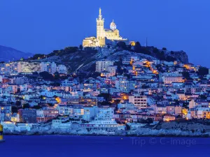 Basilica of Notre-Dame-of-la-Garde at Marseille