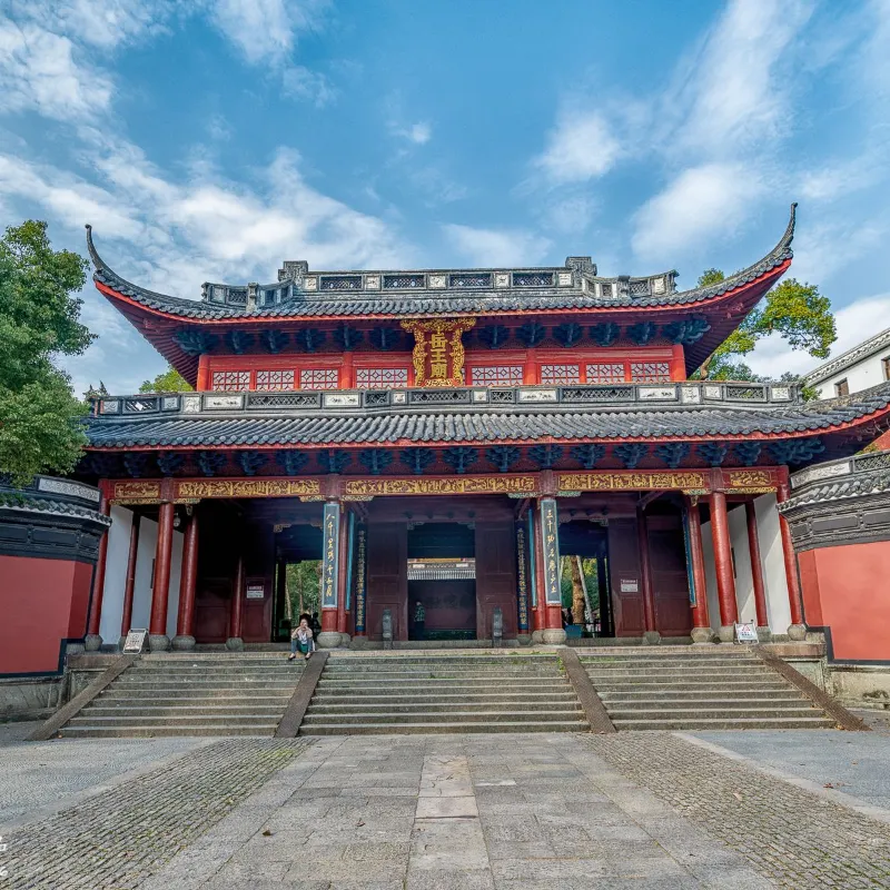 岳王廟景區
