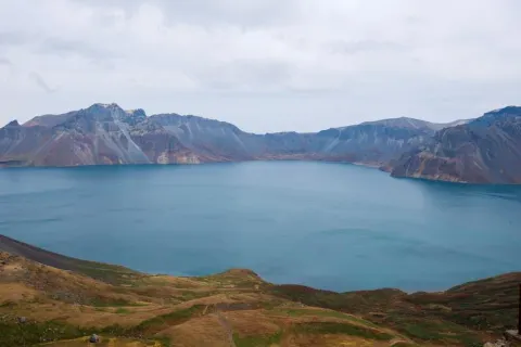 백두산(장백산) 서파 관광지