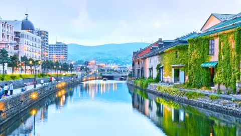 Otaru Canal attraction in Otaru