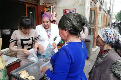 库车阿力木夹馅面食馆