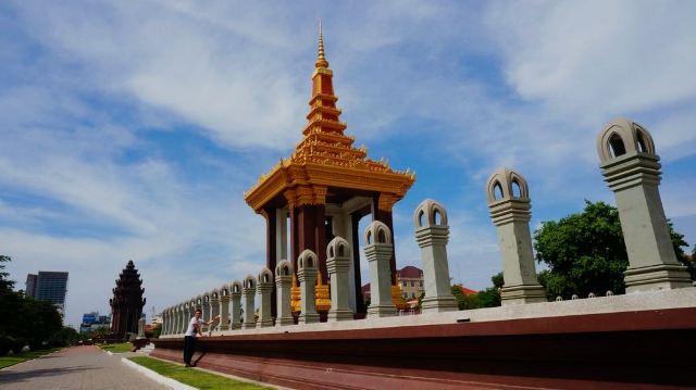 Statue of King Father Norodom Sihanouk