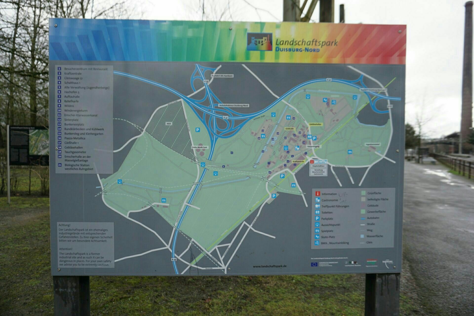 ドゥイスブルグ デュースブルク ノルト景観公園 評判 案内 トリップドットコム