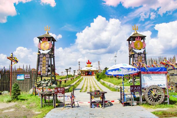 Golden Tent Khan Tourist Tribe