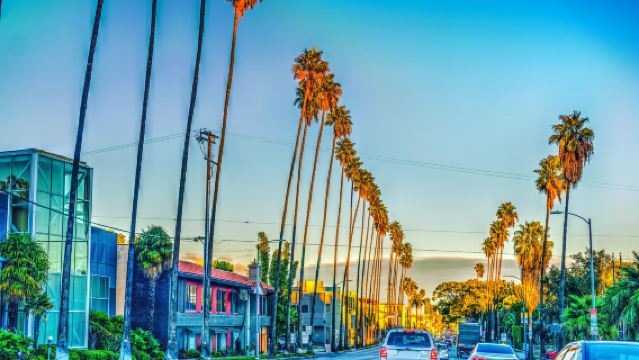 洛杉磯好萊塢星光大道+比佛利山+灰石豪苑+聖莫尼卡海灘一日遊