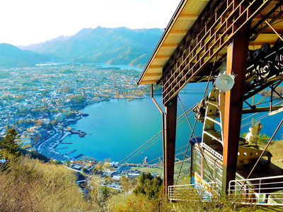 河口湖富士山全景纜車