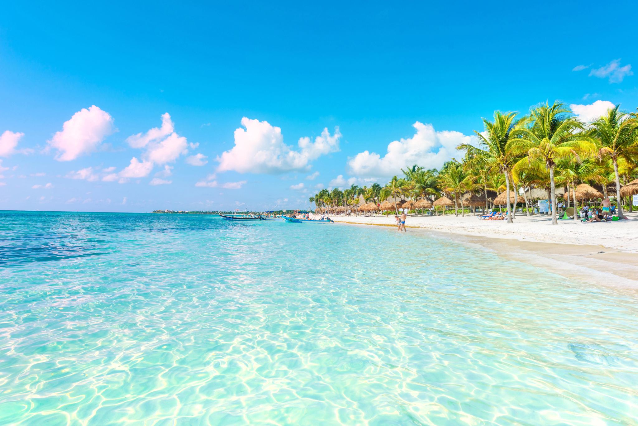 Isla Mujeres Catamaran Sailing Tour with Snorkel, Open Bar and Buffet lunch