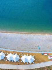 Bathing Beach, Golden Pebble Beach