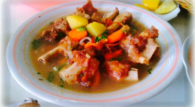 Sop Sum-Sum Kambing Pak Bustaman