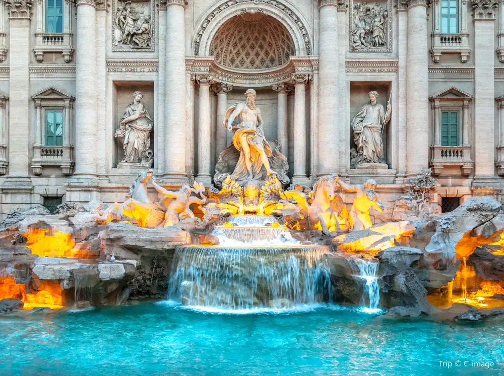 Fontana di Trevi Rom