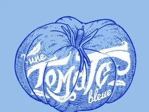 Une tomate bleue