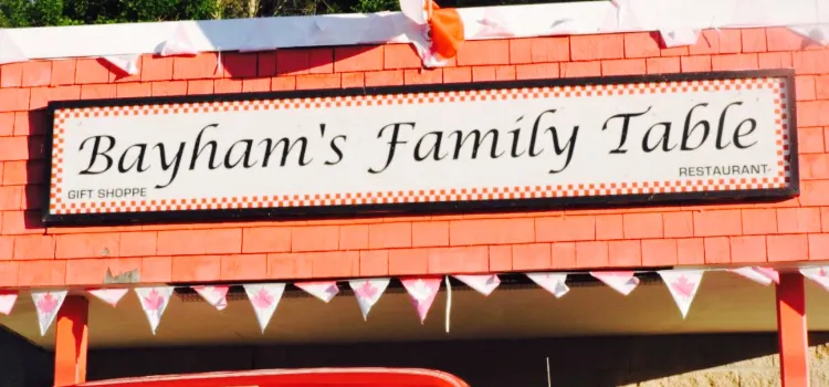 Bayham's Family Table and Bake Shop