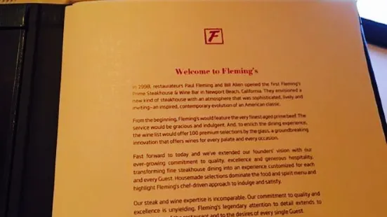 Fleming’s Prime Steakhouse & Wine Bar